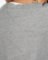 Vintage, 90s, University, of, Michigan, Sweatshirt, The Real Deal, size extra large, colour Grey, newtown, sydney, australia, thrift store, opshop, preloved, secondhand, sustainable, retro, antique, 70s, 80s, 90s, 2000s, 00s, fashion, clothing, streetwear, trendy, garment, style, boutique, store, shop, archive, sale, cheap, best, top, Sweats and hoodies