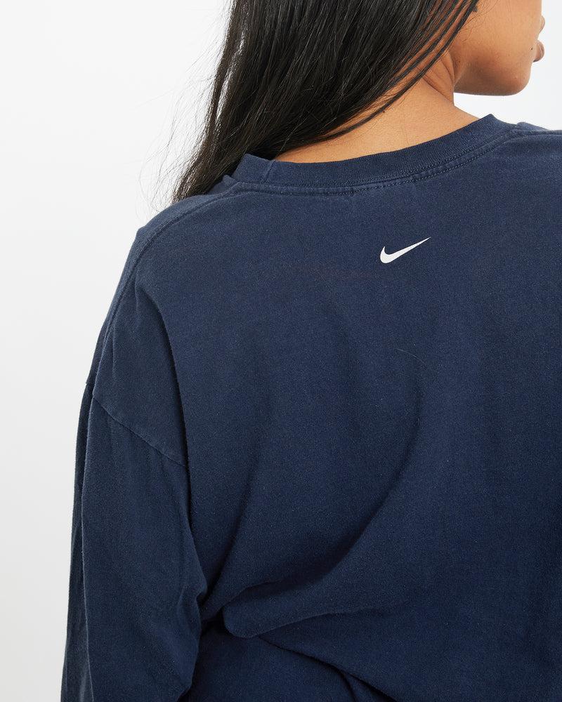 Vintage Nike Football Long Sleeve Tee <br>S , The Real Deal , newtown, sydney, australia, thrift store, opshop, preloved, secondhand, sustainable, retro, antique, 70s, 80s, 90s, 2000s, 00s, fashion, clothing, streetwear, trendy, garment, style, boutique, store, shop, archive, sale, cheap, best, top