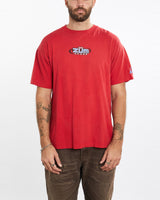 Vintage, Zum, Speed, Drag, Racing, Tee, The Real Deal, size extra large, colour Red, newtown, sydney, australia, thrift store, opshop, preloved, secondhand, sustainable, retro, antique, 70s, 80s, 90s, 2000s, 00s, fashion, clothing, streetwear, trendy, garment, style, boutique, store, shop, archive, sale, cheap, best, top, T-Shirts