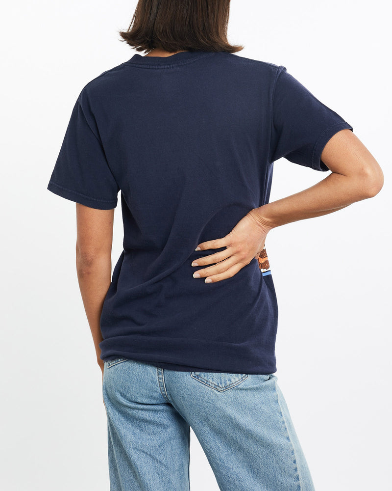 Vintage, 90s, New, Mexico, Horse, Wildlife, Tee, The Real Deal, size small, colour Navy, newtown, sydney, australia, thrift store, opshop, preloved, secondhand, sustainable, retro, antique, 70s, 80s, 90s, 2000s, 00s, fashion, clothing, streetwear, trendy, garment, style, boutique, store, shop, archive, sale, cheap, best, top, T-Shirts