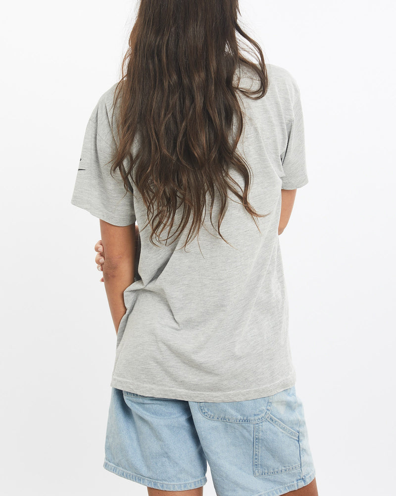 Vintage, 90s, Nike, Air, Tee, The Real Deal, size small, colour Grey, newtown, sydney, australia, thrift store, opshop, preloved, secondhand, sustainable, retro, antique, 70s, 80s, 90s, 2000s, 00s, fashion, clothing, streetwear, trendy, garment, style, boutique, store, shop, archive, sale, cheap, best, top, T-Shirts