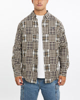 Vintage, Chaps, Ralph, Lauren, Patch, Work, Button, Up, Shirt, The Real Deal, size extra large, colour Brown, newtown, sydney, australia, thrift store, opshop, preloved, secondhand, sustainable, retro, antique, 70s, 80s, 90s, 2000s, 00s, fashion, clothing, streetwear, trendy, garment, style, boutique, store, shop, archive, sale, cheap, best, top, Shirts