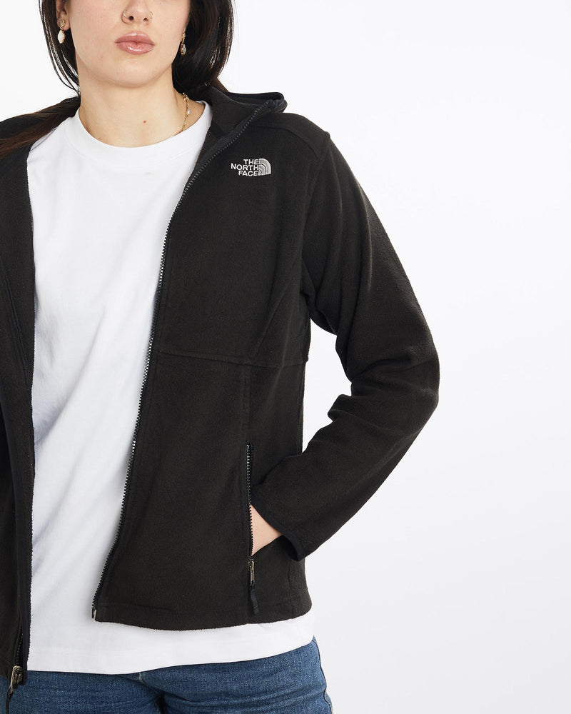 Vintage, The, North, Face, Hooded, Fleece, Sweatshirt, The Real Deal, size large, colour Black, newtown, sydney, australia, thrift store, opshop, preloved, secondhand, sustainable, retro, antique, 70s, 80s, 90s, 2000s, 00s, fashion, clothing, streetwear, trendy, garment, style, boutique, store, shop, archive, sale, cheap, best, top, Sweats and hoodies