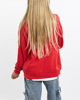 Vintage, 90s, NHL, Chicago, Blackhawks, Sweatshirt, The Real Deal, size small, colour Red, newtown, sydney, australia, thrift store, opshop, preloved, secondhand, sustainable, retro, antique, 70s, 80s, 90s, 2000s, 00s, fashion, clothing, streetwear, trendy, garment, style, boutique, store, shop, archive, sale, cheap, best, top, Sweats and hoodies