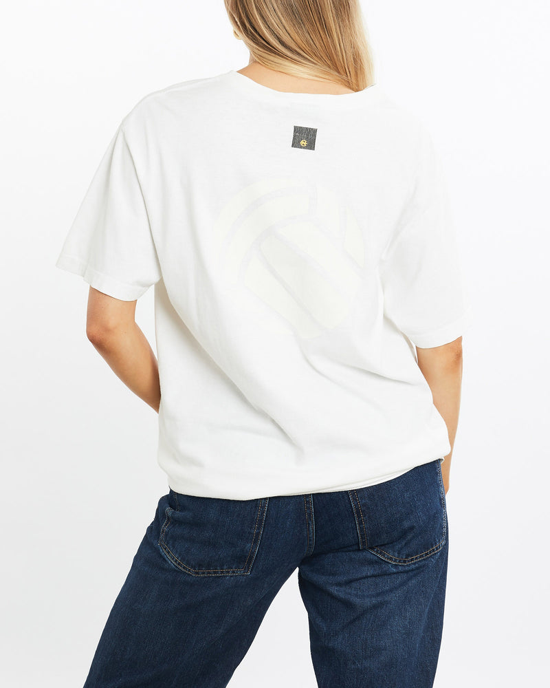 Vintage, 90s, Nautica, Competition, Beach, Volleyball', Tee, The Real Deal, size medium, colour White, newtown, sydney, australia, thrift store, opshop, preloved, secondhand, sustainable, retro, antique, 70s, 80s, 90s, 2000s, 00s, fashion, clothing, streetwear, trendy, garment, style, boutique, store, shop, archive, sale, cheap, best, top, T-Shirts