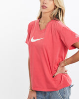 Vintage, Nike, Tee, The Real Deal, size extra small, colour Pink, newtown, sydney, australia, thrift store, opshop, preloved, secondhand, sustainable, retro, antique, 70s, 80s, 90s, 2000s, 00s, fashion, clothing, streetwear, trendy, garment, style, boutique, store, shop, archive, sale, cheap, best, top, T-Shirts