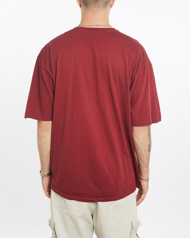 Vintage, 90s, Tommy, Hilfiger, Tee, The Real Deal, size extra large, colour Red, newtown, sydney, australia, thrift store, opshop, preloved, secondhand, sustainable, retro, antique, 70s, 80s, 90s, 2000s, 00s, fashion, clothing, streetwear, trendy, garment, style, boutique, store, shop, archive, sale, cheap, best, top, T-Shirts