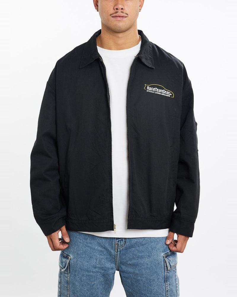 Vintage, Mechanic, Jacket, The Real Deal, size double extra large, colour Black, newtown, sydney, australia, thrift store, opshop, preloved, secondhand, sustainable, retro, antique, 70s, 80s, 90s, 2000s, 00s, fashion, clothing, streetwear, trendy, garment, style, boutique, store, shop, archive, sale, cheap, best, top, Jackets