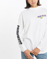 Vintage, 1988, Incline, Pro, Tour, Ski, Long, Sleeve, Tee, The Real Deal, size small, colour White, newtown, sydney, australia, thrift store, opshop, preloved, secondhand, sustainable, retro, antique, 70s, 80s, 90s, 2000s, 00s, fashion, clothing, streetwear, trendy, garment, style, boutique, store, shop, archive, sale, cheap, best, top, T-Shirts