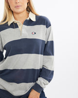 Vintage, Champion, Rugby, Shirt, The Real Deal, size medium, colour Multicolour, newtown, sydney, australia, thrift store, opshop, preloved, secondhand, sustainable, retro, antique, 70s, 80s, 90s, 2000s, 00s, fashion, clothing, streetwear, trendy, garment, style, boutique, store, shop, archive, sale, cheap, best, top, Shirts