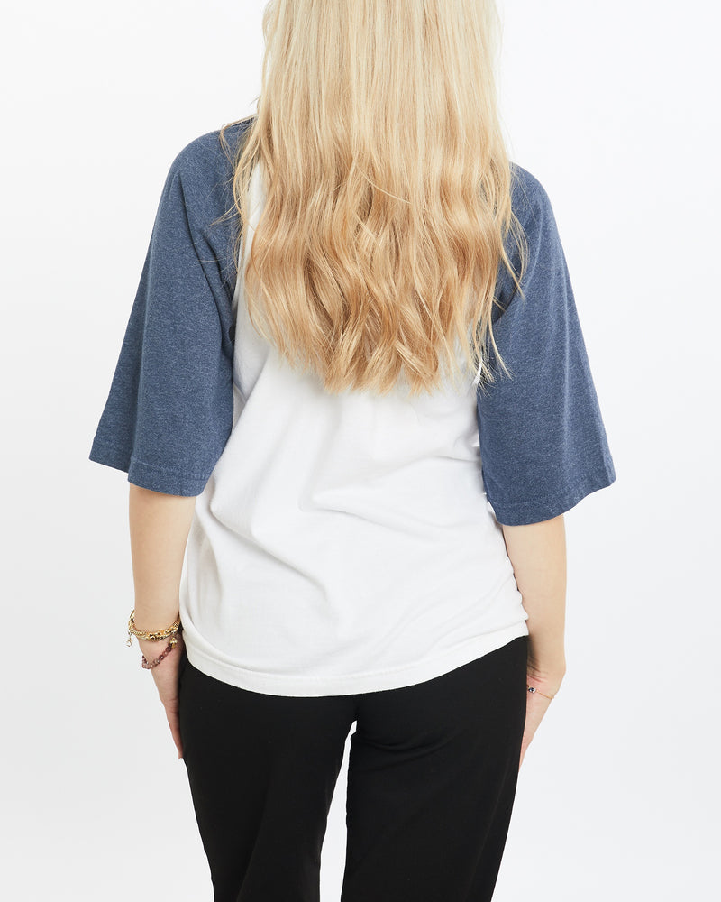 Vintage Nike MLB Detroit Tigers Raglan Tee <br>S , The Real Deal , newtown, sydney, australia, thrift store, opshop, preloved, secondhand, sustainable, retro, antique, 70s, 80s, 90s, 2000s, 00s, fashion, clothing, streetwear, trendy, garment, style, boutique, store, shop, archive, sale, cheap, best, top