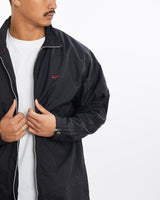Vintage, Nike, Windbreaker, Jacket, The Real Deal, size large, colour Black, newtown, sydney, australia, thrift store, opshop, preloved, secondhand, sustainable, retro, antique, 70s, 80s, 90s, 2000s, 00s, fashion, clothing, streetwear, trendy, garment, style, boutique, store, shop, archive, sale, cheap, best, top, Jackets