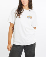 Vintage, Cruisin', For, A, Cure, Tee, The Real Deal, size medium, colour White, newtown, sydney, australia, thrift store, opshop, preloved, secondhand, sustainable, retro, antique, 70s, 80s, 90s, 2000s, 00s, fashion, clothing, streetwear, trendy, garment, style, boutique, store, shop, archive, sale, cheap, best, top, T-Shirts