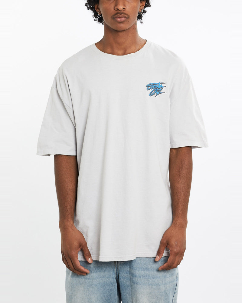 Vintage, Santa, Cruz, Skate, Tee, The Real Deal, size large, colour Grey, newtown, sydney, australia, thrift store, opshop, preloved, secondhand, sustainable, retro, antique, 70s, 80s, 90s, 2000s, 00s, fashion, clothing, streetwear, trendy, garment, style, boutique, store, shop, archive, sale, cheap, best, top, T-Shirts