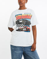 Vintage, Gary, Sherman, Racing, Tee, The Real Deal, size medium, colour Grey, newtown, sydney, australia, thrift store, opshop, preloved, secondhand, sustainable, retro, antique, 70s, 80s, 90s, 2000s, 00s, fashion, clothing, streetwear, trendy, garment, style, boutique, store, shop, archive, sale, cheap, best, top, T-Shirts