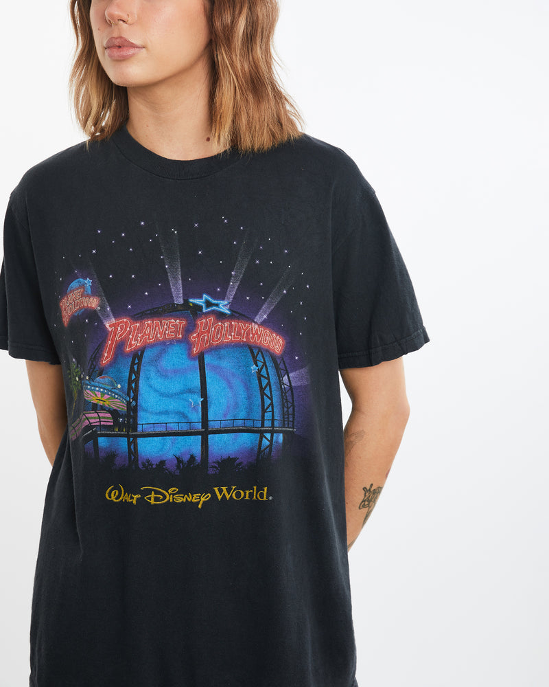 Vintage Planet Hollywood Walt Disney World Tee <br>M , The Real Deal , newtown, sydney, australia, thrift store, opshop, preloved, secondhand, sustainable, retro, antique, 70s, 80s, 90s, 2000s, 00s, fashion, clothing, streetwear, trendy, garment, style, boutique, store, shop, archive, sale, cheap, best, top