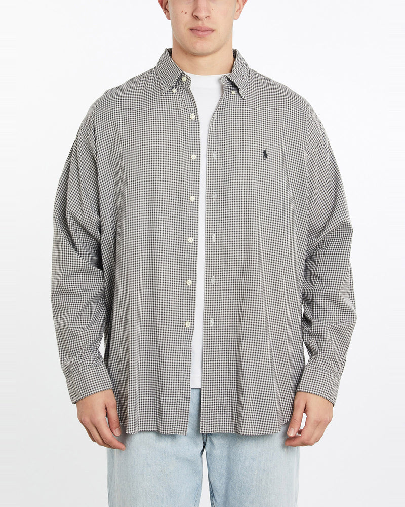 Vintage, 90s, Polo, Ralph, Lauren, Button, Up, Shirt, The Real Deal, size double extra large, colour Multicolour, newtown, sydney, australia, thrift store, opshop, preloved, secondhand, sustainable, retro, antique, 70s, 80s, 90s, 2000s, 00s, fashion, clothing, streetwear, trendy, garment, style, boutique, store, shop, archive, sale, cheap, best, top, Shirts