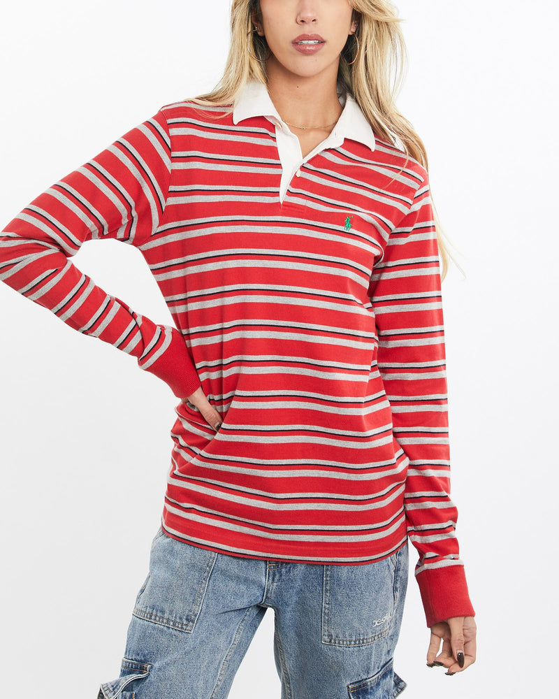 Vintage, 90s, Polo, Ralph, Lauren, Rugby, Shirt, The Real Deal, size small, colour Multicolour, newtown, sydney, australia, thrift store, opshop, preloved, secondhand, sustainable, retro, antique, 70s, 80s, 90s, 2000s, 00s, fashion, clothing, streetwear, trendy, garment, style, boutique, store, shop, archive, sale, cheap, best, top, Shirts