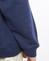 Vintage, 90s, Nike, Sweatshirt, The Real Deal, size extra large, colour Navy, newtown, sydney, australia, thrift store, opshop, preloved, secondhand, sustainable, retro, antique, 70s, 80s, 90s, 2000s, 00s, fashion, clothing, streetwear, trendy, garment, style, boutique, store, shop, archive, sale, cheap, best, top, Sweats and hoodies