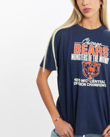 Vintage, 1985, NFL, Chicago, Bears, Tee, The Real Deal, size extra small, colour Navy, newtown, sydney, australia, thrift store, opshop, preloved, secondhand, sustainable, retro, antique, 70s, 80s, 90s, 2000s, 00s, fashion, clothing, streetwear, trendy, garment, style, boutique, store, shop, archive, sale, cheap, best, top, T-Shirts