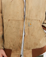 Vintage, Carhartt, Active', Jacket, The Real Deal, size extra large, colour Beige, newtown, sydney, australia, thrift store, opshop, preloved, secondhand, sustainable, retro, antique, 70s, 80s, 90s, 2000s, 00s, fashion, clothing, streetwear, trendy, garment, style, boutique, store, shop, archive, sale, cheap, best, top, Jackets