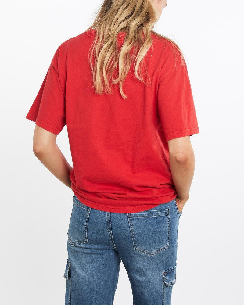 Vintage, NHL, Detroit, Red, Wings, Tee, The Real Deal, size medium, colour Red, newtown, sydney, australia, thrift store, opshop, preloved, secondhand, sustainable, retro, antique, 70s, 80s, 90s, 2000s, 00s, fashion, clothing, streetwear, trendy, garment, style, boutique, store, shop, archive, sale, cheap, best, top, T-Shirts