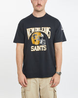 Vintage 90s NFL New Orleans Saints Tee <br>L , The Real Deal , newtown, sydney, australia, thrift store, opshop, preloved, secondhand, sustainable, retro, antique, 70s, 80s, 90s, 2000s, 00s, fashion, clothing, streetwear, trendy, garment, style, boutique, store, shop, archive, sale, cheap, best, top