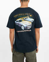 Vintage, Chevrolet, Camaro, Tee, The Real Deal, size medium, colour Black, newtown, sydney, australia, thrift store, opshop, preloved, secondhand, sustainable, retro, antique, 70s, 80s, 90s, 2000s, 00s, fashion, clothing, streetwear, trendy, garment, style, boutique, store, shop, archive, sale, cheap, best, top, T-Shirts