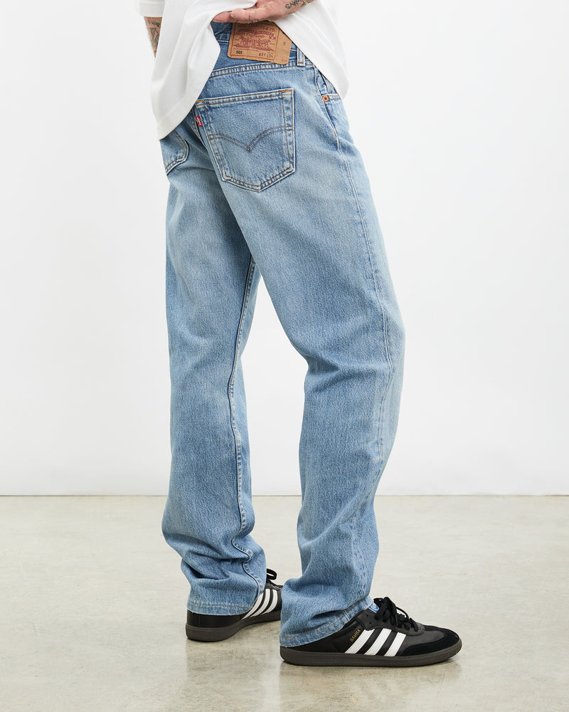 Vintage Levi's 501 Denim Jeans <br>31" , The Real Deal , newtown, sydney, australia, thrift store, opshop, preloved, secondhand, sustainable, retro, antique, 70s, 80s, 90s, 2000s, 00s, fashion, clothing, streetwear, trendy, garment, style, boutique, store, shop, archive, sale, cheap, best, top