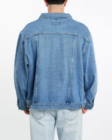 Vintage, Wrangler, Denim, Jacket, The Real Deal, size double extra large, colour Blue, newtown, sydney, australia, thrift store, opshop, preloved, secondhand, sustainable, retro, antique, 70s, 80s, 90s, 2000s, 00s, fashion, clothing, streetwear, trendy, garment, style, boutique, store, shop, archive, sale, cheap, best, top, Jackets