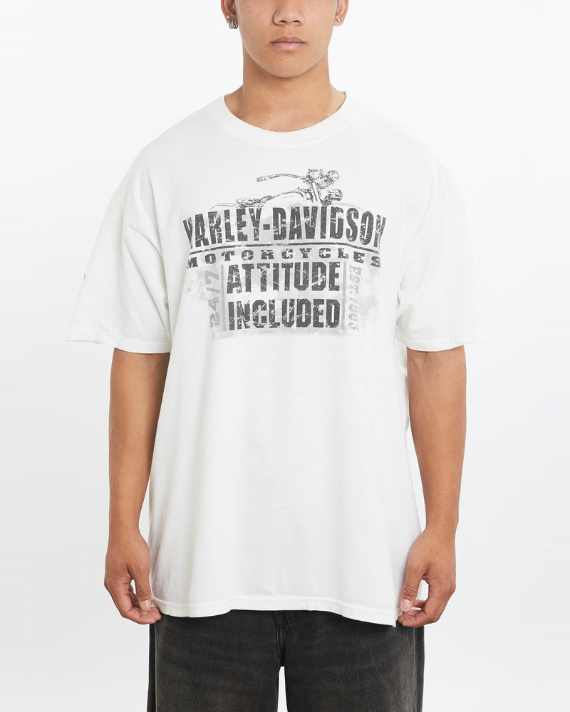 Vintage Harley Davidson Tee <br>L , The Real Deal , newtown, sydney, australia, thrift store, opshop, preloved, secondhand, sustainable, retro, antique, 70s, 80s, 90s, 2000s, 00s, fashion, clothing, streetwear, trendy, garment, style, boutique, store, shop, archive, sale, cheap, best, top