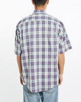 Vintage, 90s, Polo, Ralph, Lauren, Short, Sleeve, Button, Up, Shirt, The Real Deal, size large, colour Multicolour, newtown, sydney, australia, thrift store, opshop, preloved, secondhand, sustainable, retro, antique, 70s, 80s, 90s, 2000s, 00s, fashion, clothing, streetwear, trendy, garment, style, boutique, store, shop, archive, sale, cheap, best, top, Shirts