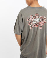 Vintage, Nike, Bubble, Tee, The Real Deal, size extra large, colour Brown, newtown, sydney, australia, thrift store, opshop, preloved, secondhand, sustainable, retro, antique, 70s, 80s, 90s, 2000s, 00s, fashion, clothing, streetwear, trendy, garment, style, boutique, store, shop, archive, sale, cheap, best, top, T-Shirts