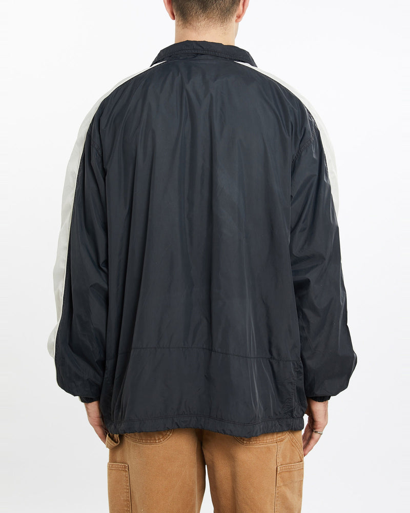 Vintage, Nike, Windbreaker, Jacket, The Real Deal, size extra large, colour Grey, newtown, sydney, australia, thrift store, opshop, preloved, secondhand, sustainable, retro, antique, 70s, 80s, 90s, 2000s, 00s, fashion, clothing, streetwear, trendy, garment, style, boutique, store, shop, archive, sale, cheap, best, top, Jackets