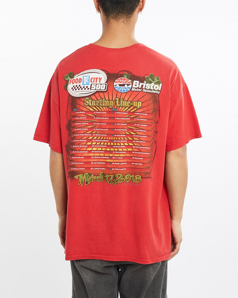 Bristol, Motor, Speedway, Racing, Tee, The Real Deal, size extra large, colour Red, newtown, sydney, australia, thrift store, opshop, preloved, secondhand, sustainable, retro, antique, 70s, 80s, 90s, 2000s, 00s, fashion, clothing, streetwear, trendy, garment, style, boutique, store, shop, archive, sale, cheap, best, top, T-Shirts