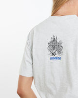 Vintage, 90s, Proteon, Tech, Tee, The Real Deal, size medium, colour Grey, newtown, sydney, australia, thrift store, opshop, preloved, secondhand, sustainable, retro, antique, 70s, 80s, 90s, 2000s, 00s, fashion, clothing, streetwear, trendy, garment, style, boutique, store, shop, archive, sale, cheap, best, top, T-Shirts