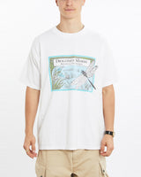 Vintage, Dragonfly, Marsh, Wildlife, Tee, The Real Deal, size large, colour White, newtown, sydney, australia, thrift store, opshop, preloved, secondhand, sustainable, retro, antique, 70s, 80s, 90s, 2000s, 00s, fashion, clothing, streetwear, trendy, garment, style, boutique, store, shop, archive, sale, cheap, best, top, T-Shirts