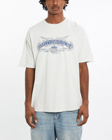 Vintage, Harley, Davidson, Tee, The Real Deal, size large, colour Grey, newtown, sydney, australia, thrift store, opshop, preloved, secondhand, sustainable, retro, antique, 70s, 80s, 90s, 2000s, 00s, fashion, clothing, streetwear, trendy, garment, style, boutique, store, shop, archive, sale, cheap, best, top, T-Shirts