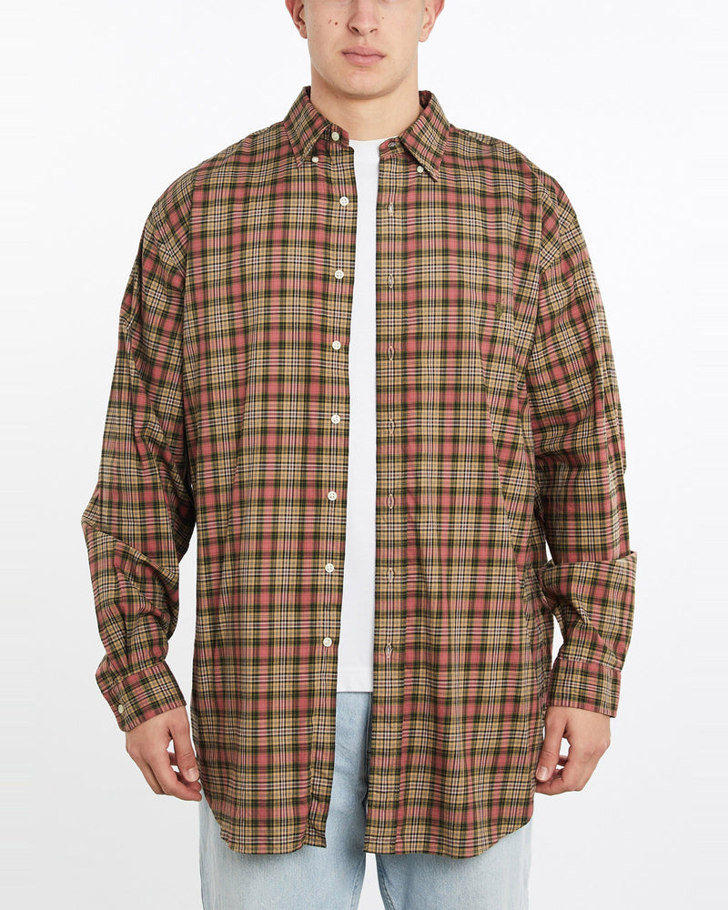 Vintage, 90s, Polo, Ralph, Lauren, Button, Up, Shirt, The Real Deal, size XXXL, colour Multicolour, newtown, sydney, australia, thrift store, opshop, preloved, secondhand, sustainable, retro, antique, 70s, 80s, 90s, 2000s, 00s, fashion, clothing, streetwear, trendy, garment, style, boutique, store, shop, archive, sale, cheap, best, top, Shirts