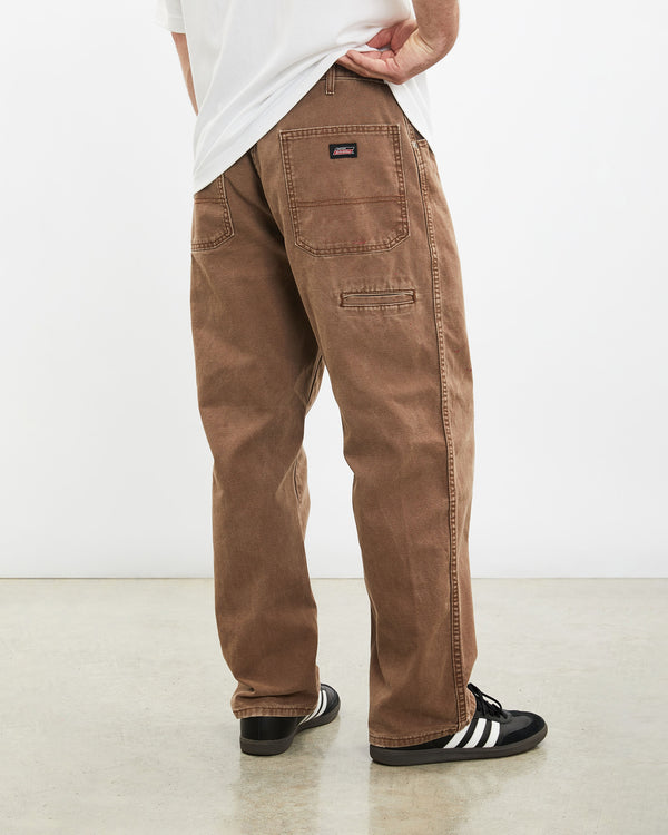 Vintage Dickies Carpenter Pants <br>34" , The Real Deal , newtown, sydney, australia, thrift store, opshop, preloved, secondhand, sustainable, retro, antique, 70s, 80s, 90s, 2000s, 00s, fashion, clothing, streetwear, trendy, garment, style, boutique, store, shop, archive, sale, cheap, best, top