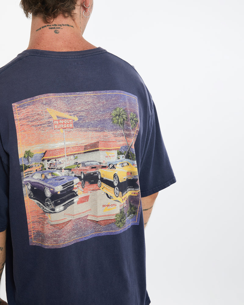 Vintage In-N-Out Burger Tee <br>L , The Real Deal , newtown, sydney, australia, thrift store, opshop, preloved, secondhand, sustainable, retro, antique, 70s, 80s, 90s, 2000s, 00s, fashion, clothing, streetwear, trendy, garment, style, boutique, store, shop, archive, sale, cheap, best, top