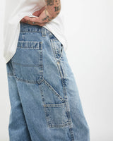 Vintage Arizona Jean Co. Denim Carpenter Shorts <br>31" , The Real Deal , newtown, sydney, australia, thrift store, opshop, preloved, secondhand, sustainable, retro, antique, 70s, 80s, 90s, 2000s, 00s, fashion, clothing, streetwear, trendy, garment, style, boutique, store, shop, archive, sale, cheap, best, top