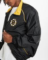 Vintage NHL Boston Bruins Windbreaker Jacket <br>M , The Real Deal , newtown, sydney, australia, thrift store, opshop, preloved, secondhand, sustainable, retro, antique, 70s, 80s, 90s, 2000s, 00s, fashion, clothing, streetwear, trendy, garment, style, boutique, store, shop, archive, sale, cheap, best, top