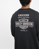 Vintage Harley Davidson Long Sleeve Tee <br>XL , The Real Deal , newtown, sydney, australia, thrift store, opshop, preloved, secondhand, sustainable, retro, antique, 70s, 80s, 90s, 2000s, 00s, fashion, clothing, streetwear, trendy, garment, style, boutique, store, shop, archive, sale, cheap, best, top