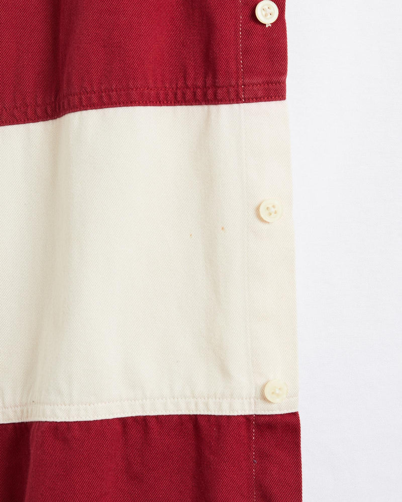 Vintage, 90s, Tommy, Hilfiger, Button, Up, Shirt, The Real Deal, size medium, colour Multicolour, newtown, sydney, australia, thrift store, opshop, preloved, secondhand, sustainable, retro, antique, 70s, 80s, 90s, 2000s, 00s, fashion, clothing, streetwear, trendy, garment, style, boutique, store, shop, archive, sale, cheap, best, top, Shirts