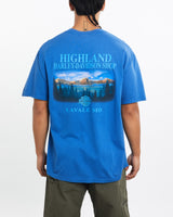 Vintage, Harley, Davidson, Tee, The Real Deal, size large, colour Blue, newtown, sydney, australia, thrift store, opshop, preloved, secondhand, sustainable, retro, antique, 70s, 80s, 90s, 2000s, 00s, fashion, clothing, streetwear, trendy, garment, style, boutique, store, shop, archive, sale, cheap, best, top, T-Shirts