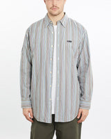 Vintage, 90s, Chaps, Ralph, Lauren, Button, Up, Shirt, The Real Deal, size extra large, colour Multicolour, newtown, sydney, australia, thrift store, opshop, preloved, secondhand, sustainable, retro, antique, 70s, 80s, 90s, 2000s, 00s, fashion, clothing, streetwear, trendy, garment, style, boutique, store, shop, archive, sale, cheap, best, top, Shirts