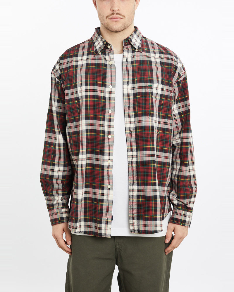 Vintage, Tommy, Hilfiger, Button, Up, Shirt, The Real Deal, size extra large, colour Multicolour, newtown, sydney, australia, thrift store, opshop, preloved, secondhand, sustainable, retro, antique, 70s, 80s, 90s, 2000s, 00s, fashion, clothing, streetwear, trendy, garment, style, boutique, store, shop, archive, sale, cheap, best, top, Shirts