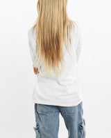 Vintage, 1989, NFL, 49ers, vs, Broncos, Super, Bowl, Long, Sleeve, Tee, The Real Deal, size small, colour White, newtown, sydney, australia, thrift store, opshop, preloved, secondhand, sustainable, retro, antique, 70s, 80s, 90s, 2000s, 00s, fashion, clothing, streetwear, trendy, garment, style, boutique, store, shop, archive, sale, cheap, best, top, T-Shirts