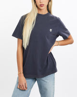 Vintage, Timberland, Tee, The Real Deal, size extra small, colour Navy, newtown, sydney, australia, thrift store, opshop, preloved, secondhand, sustainable, retro, antique, 70s, 80s, 90s, 2000s, 00s, fashion, clothing, streetwear, trendy, garment, style, boutique, store, shop, archive, sale, cheap, best, top, T-Shirts